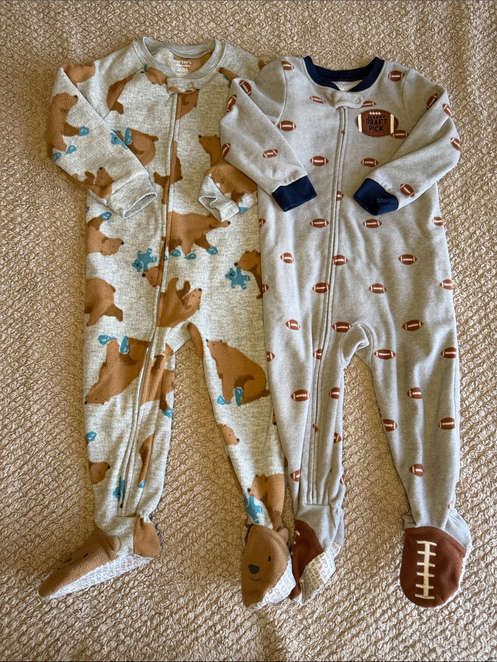 Carter's Footed One-Piece Pajamas | Set of 2
